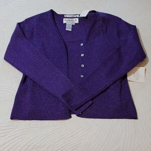 NWT Joseph A Cardigan and Tank Set M/L